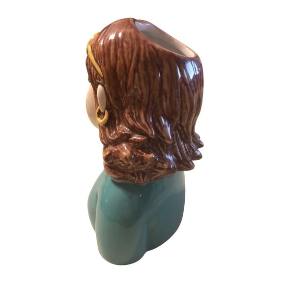 Carol Eldridge Michel Head Vase Ceramic Woman Sunglasses Lets Face It Girls - Picture 4 of 9